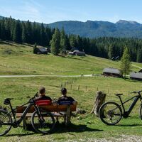 Viehbergalm-Runde_Blick zu den Almen 