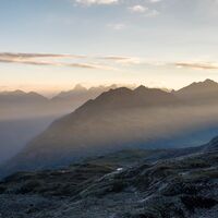 Morgenstimmung bei der Saarbrücker Hütte