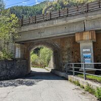 Rocca Tagliata - Eisenbahnunterführung