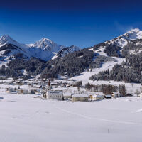 Blick auf Schattwald