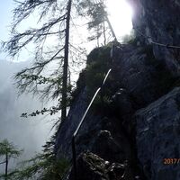 Aufstieg Wasserfallsteig