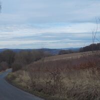 Blick zum Thüringer Wald