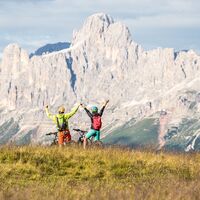 Panorama von Passo Lavazè