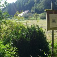 Hegne - Gedenktafel ehem. Kloster Adelheiden