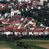 Blick vom Hohenhewen auf Engen