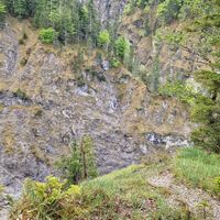 Blick beim Aufstieg in das Schmittetal
