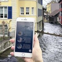 Unterwegs mit der App IndustriekulTOUR