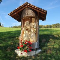 Holzfiguren, Gemeinde St. Lorenzen am Wechsel in der Oststeiermark