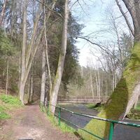 1. Brücke zur Carolinenwiese