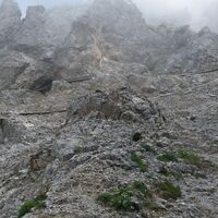 Ein Blick auf die phantastische Steiganlage im Fürstensteig.
