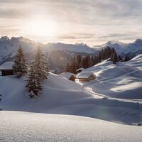 Winterlandschaft Bartholomäberg