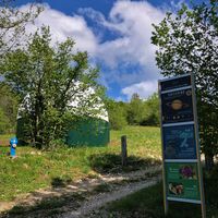 Sternenweg am Observatorium de la Lèbe