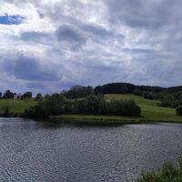 Rückblick auf See und Ende der Tour