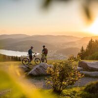 Blick vom Hochfirst auf den Titisee