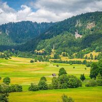 Blick aufs Menzenschwander Tal