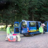 Sommerwiese - Versorgungspunkt 47. Rennsteig-Etappenlauf