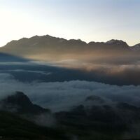 Morgenstimmung am Piz Grevasalvas