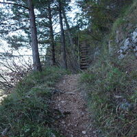 Aufstieg zur Herrenhöhle