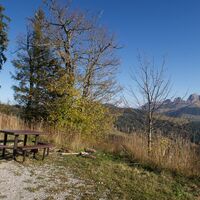 Rastplatz vor Horbbühlpass - Gantrisch Bike-Panoramaweg