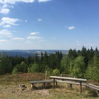 Blick von der Meuselbacher Kuppe