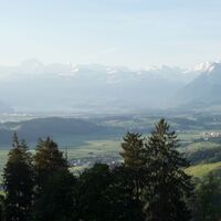 Aussicht von Oberbütschel - Herzroute