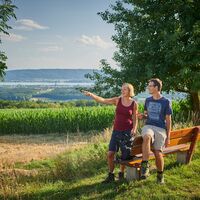 Wanderer am Mühlsberg