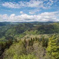 Ausblick auf die Bergwelt Todtnau