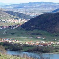 Ausblick vom Seiberparkplatz an der L78
