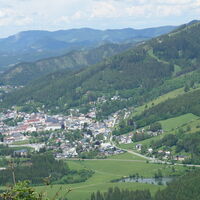 Ausblick nach Mariazell + Bürgeralpe etc.
