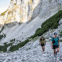 Scheffau_Steig ins Schneekar_Wilder Kaiser