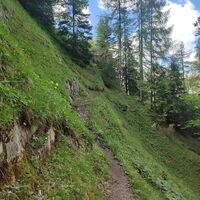 Beginn des Dolomitensteiges