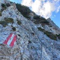 Kletterpassagen zwischen WJ und Brettkogel