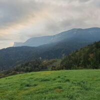 Blick zum Gantkofel/Macaion