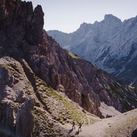 Eppzirler Scharte - Karwendel Hoehenweg Etappe 2