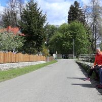 Am Rad- und Erlebnisweg geht es wieder zurück