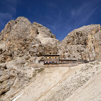 [ Dolomiten, Rosengarten ] | Tag 4 | Bei der Grasleitenpasshütte, 2.599m