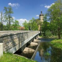 Elsterbrücke in Kürbitz / Vogtland