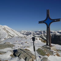 schließlich stehen wir am Griesmoarkogel, dem letzten Gipfel der Tour