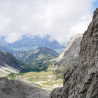 Blick zum Rauchkofel
