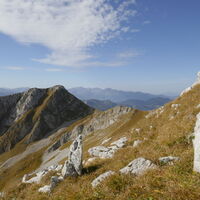 Blick zur Stadelfeldschneid