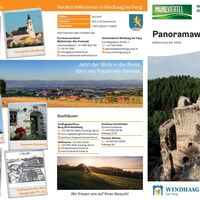 Panoramaweg Karte mit Route Seite 1