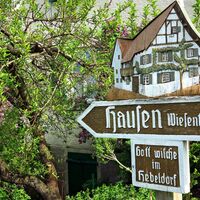 Hausen im Wiesental.