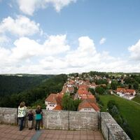 Aussicht von der Burgruine Zavelstein
