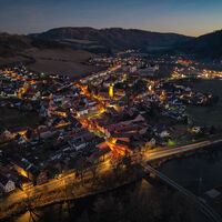 Kaulsdorf bei Nacht