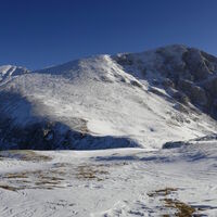 traumhaftes Panorama am Weg zum Gipfel des Riffel