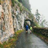 Abstieg nach Weisstannen