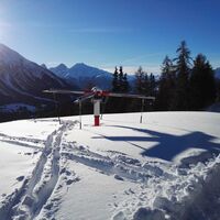 REGA Posten des Globi Wanderweges