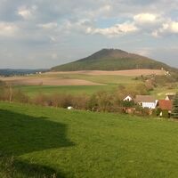 Blick auf den Krayenberg von Merkers aus