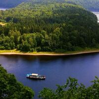 Stauseeschifffahrt am Heinrichstein