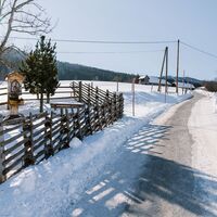 Vorbei am Marterl Richtung Sonnberg